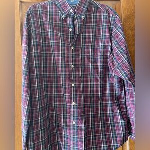 Chaps Multicolor Plaid Button-Down Shirt